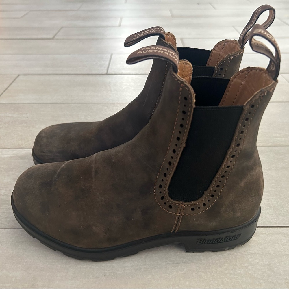 Blundstone Women’s Brown Leather Ankle Boots